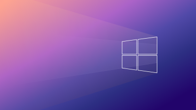 Windows wallpaper k gradient background technology