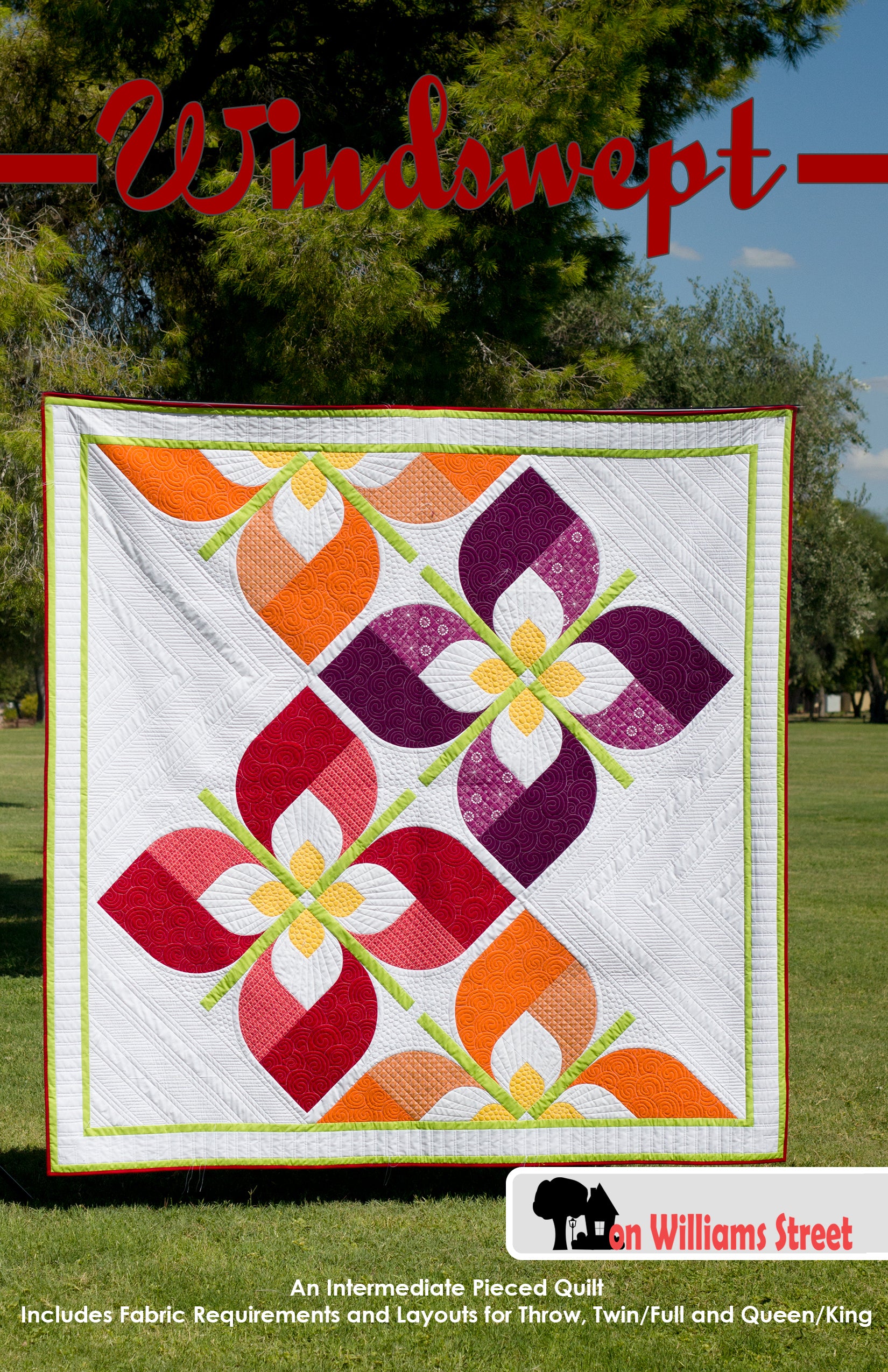 Windswept quilt pattern â