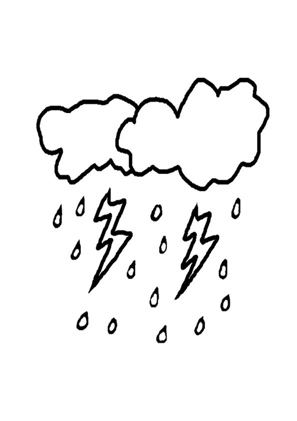 Coloring pages windy weather coloring pages