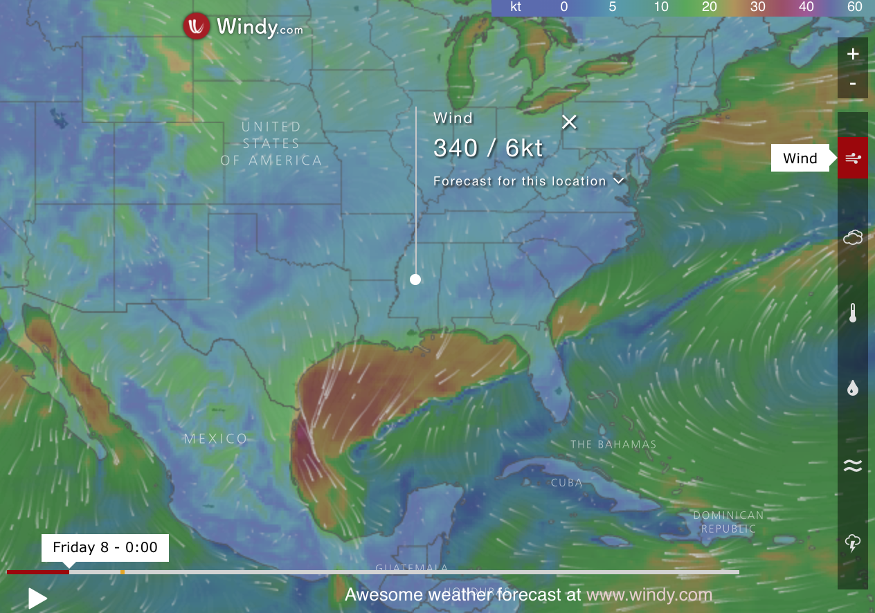 User guide to Weather Map in  