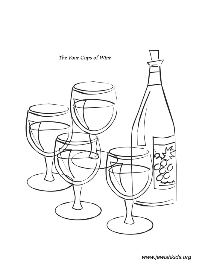 Passover coloring pages