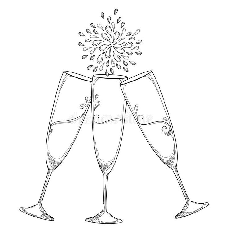 Wine glass coloring book stock illustrations â wine glass coloring book stock illustrations vectors clipaâ coloring books line art vector line art design