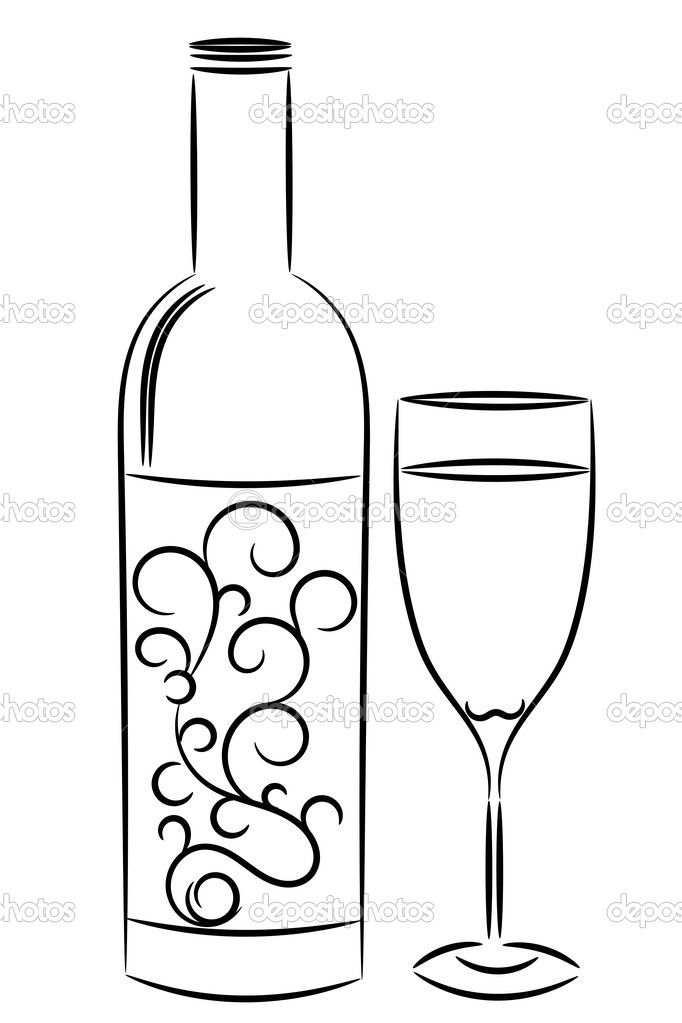 Wine bottle wine bottle drawing wine bottle crafts