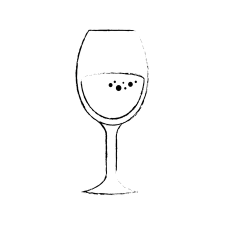 Wine sketch stock photos and images