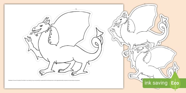 Dragon wing template educational resources usa