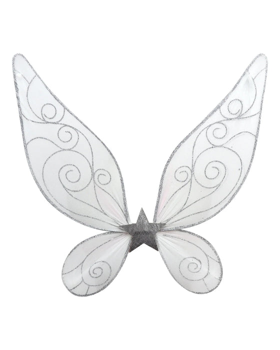 Pink poppy christmas glimmer angel wings â