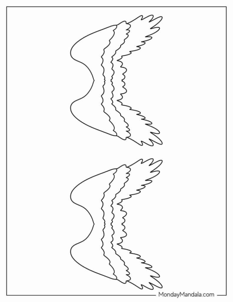 Angel templates free pdf printables