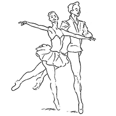 Top free printable beautiful ballet coloring pages online