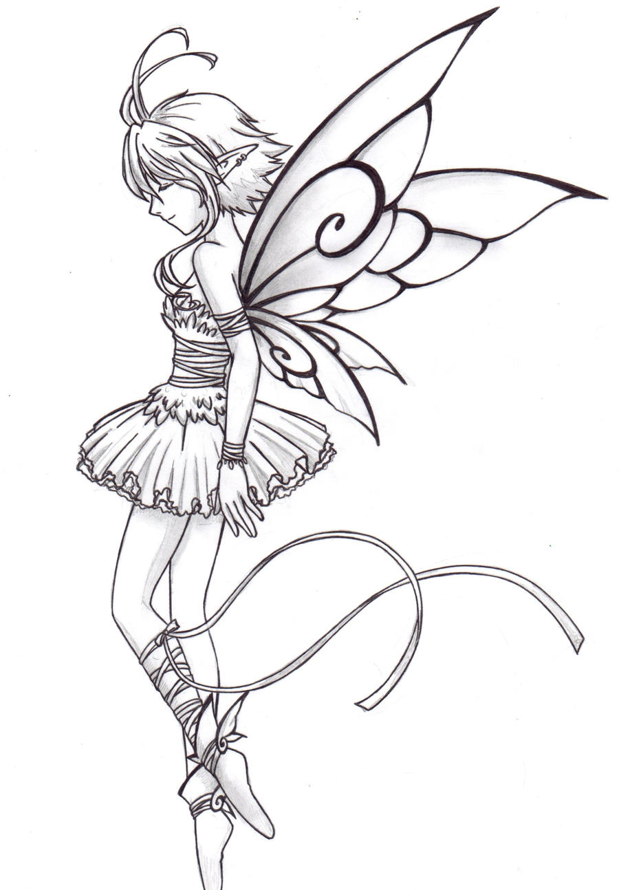 Fairy ballet dancer by chronos on