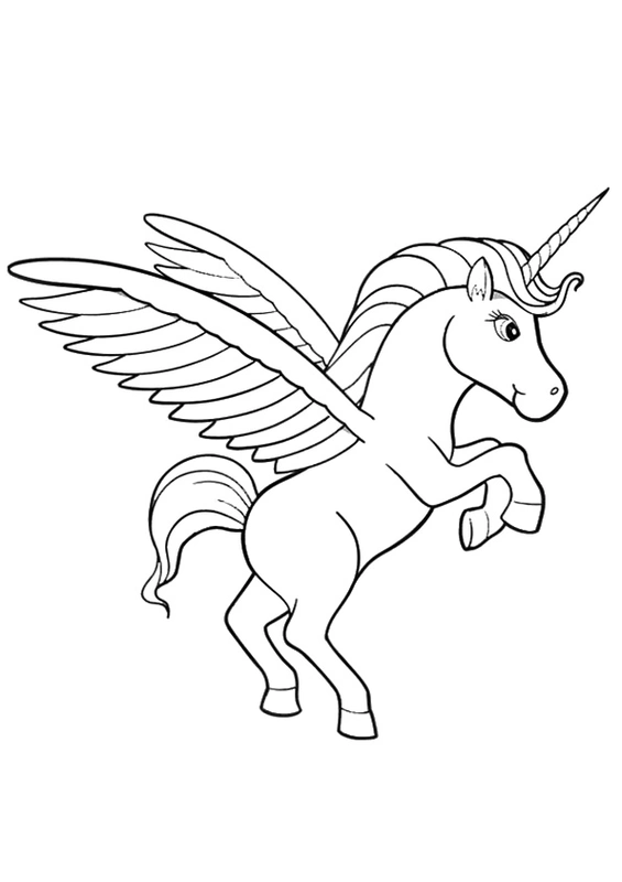 Ðï unicorn with wings