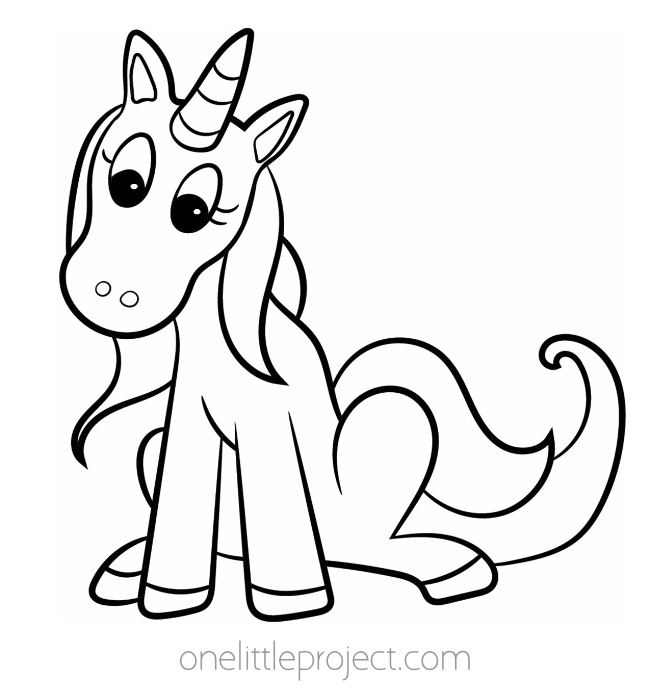 Free unicorn coloring pages printable unicorn coloring sheets