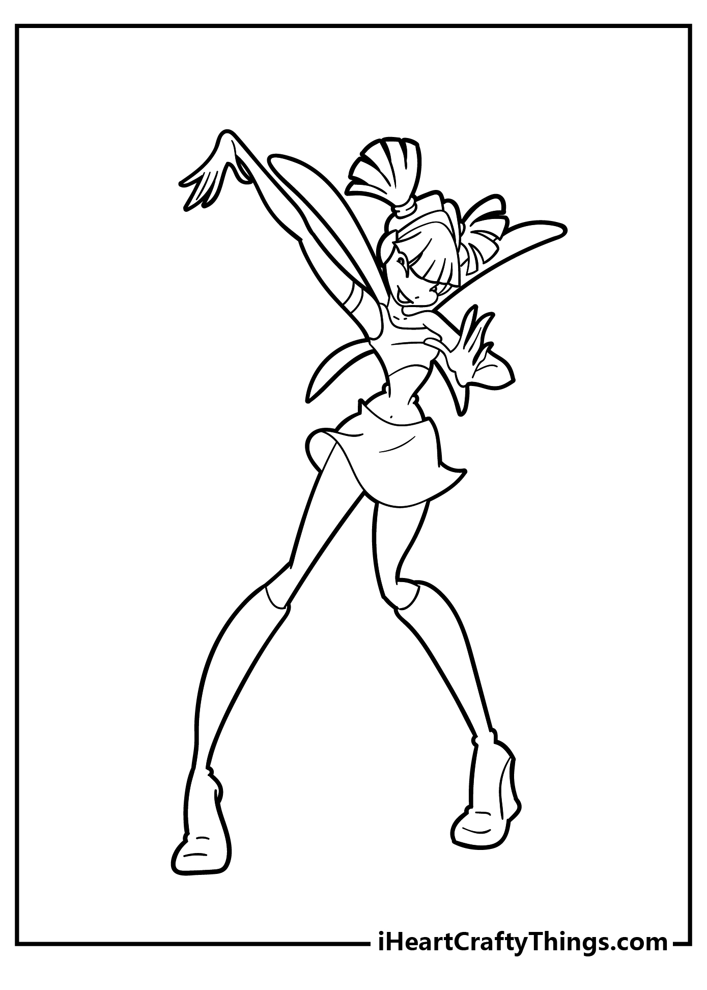 Winx coloring pages free printables