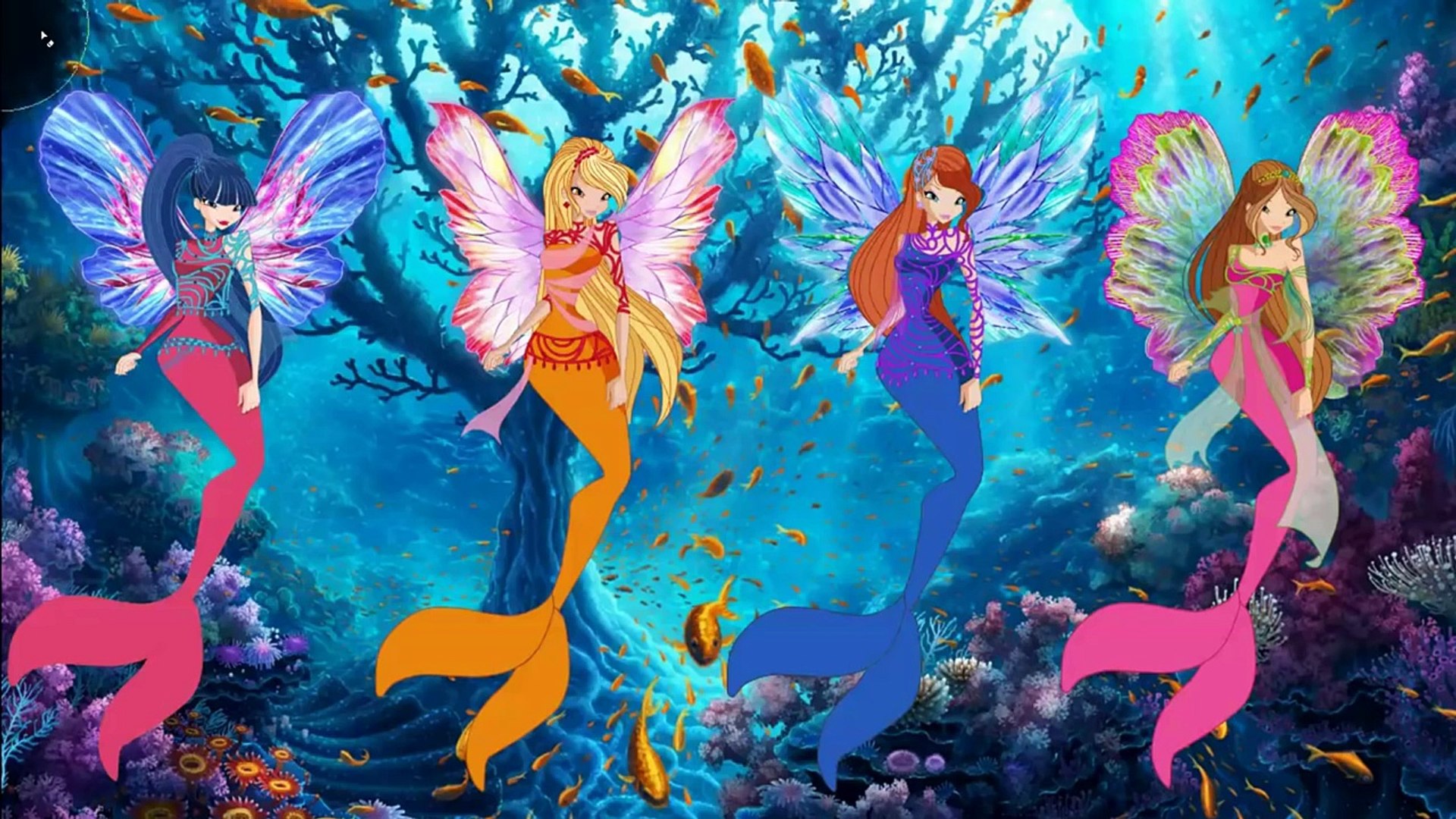 Winx club world of winx dreamix mermaid transformation coloring book evies toy house