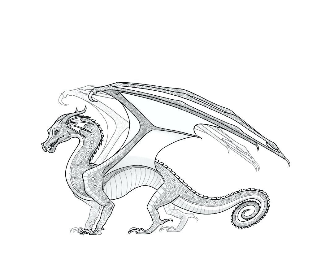 Free wings of fire coloring pages pdf to print