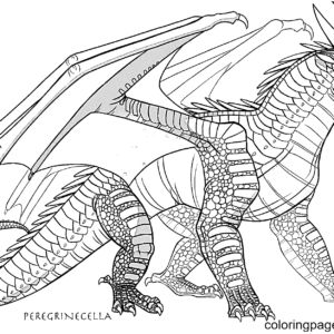 Wings of fire coloring pages printable for free download