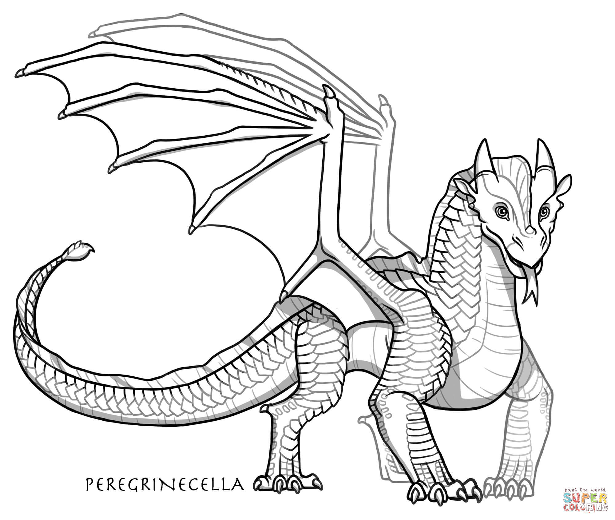 Baby sandwing dragon coloring page free printable coloring pages