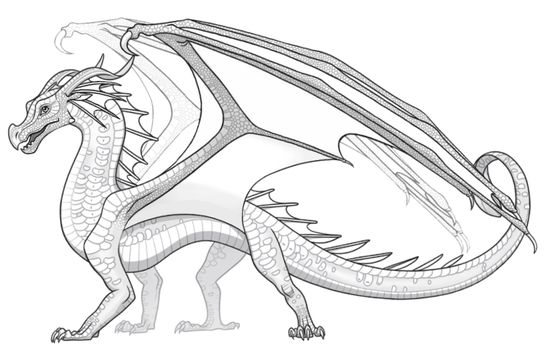 Megans coloring pages wof ideas wings of fire dragons wings of fire dragon art