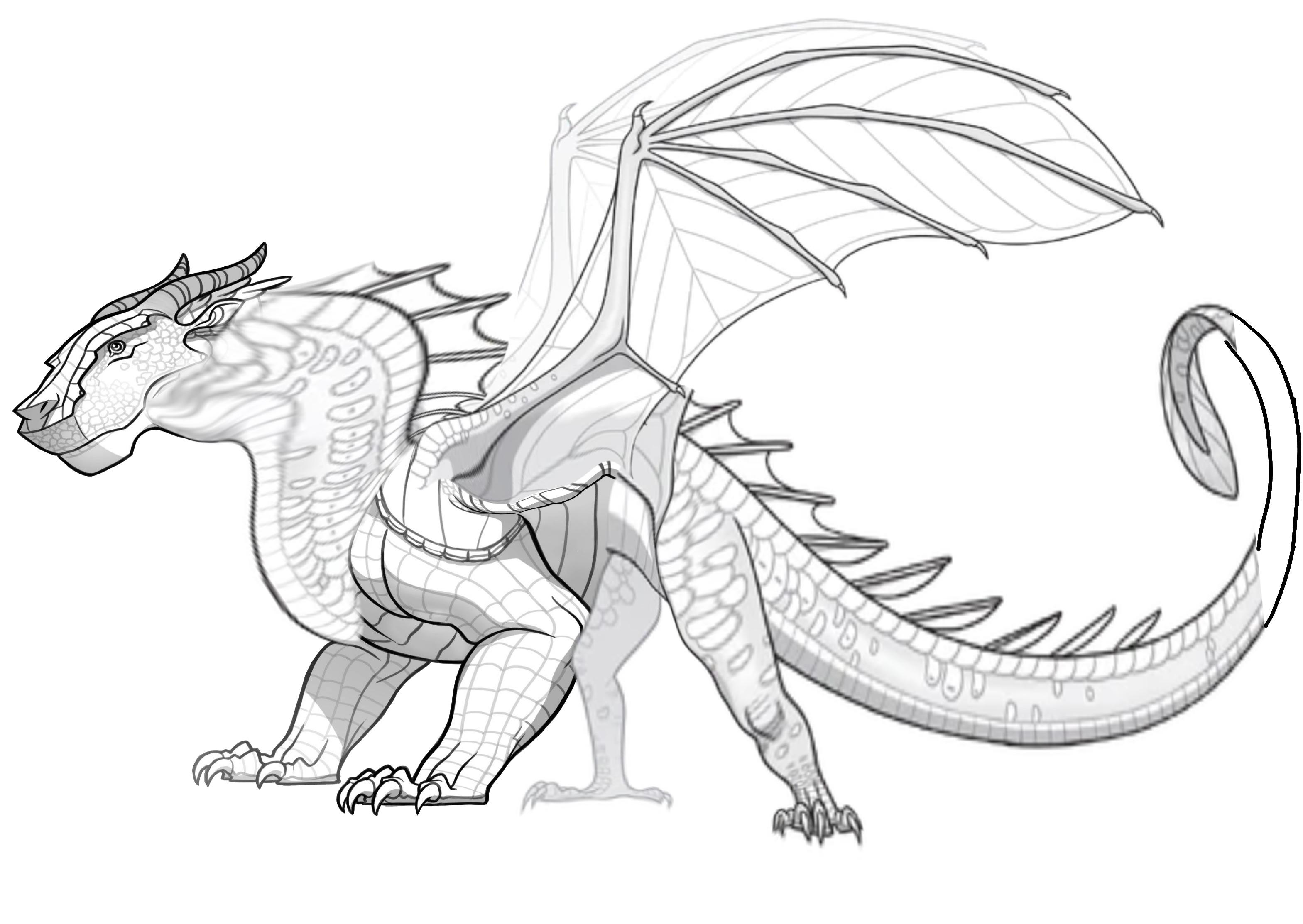 Was making a dragonsona for my friend then created whatever this is rwingsoffire