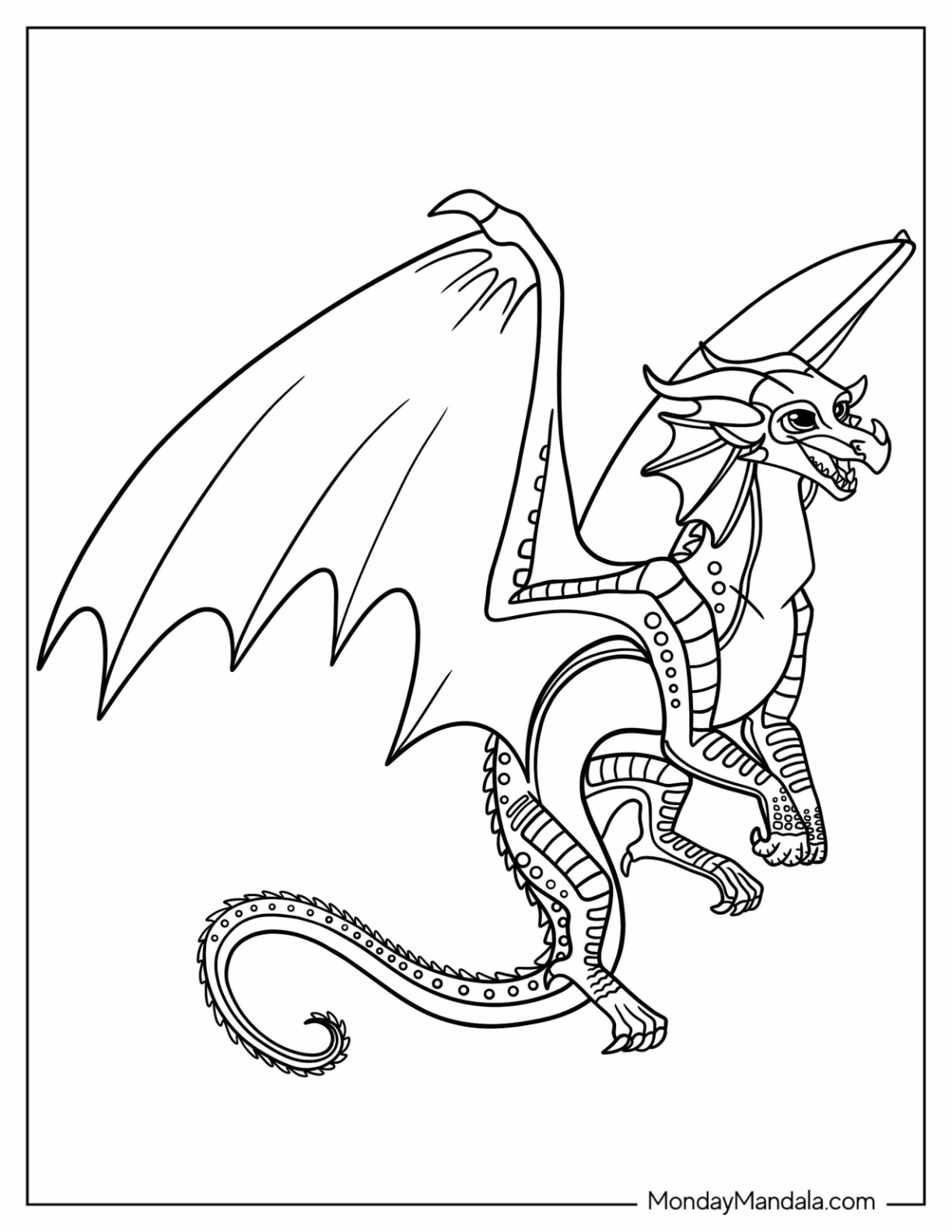 Wings of fire coloring pages free pdf printables