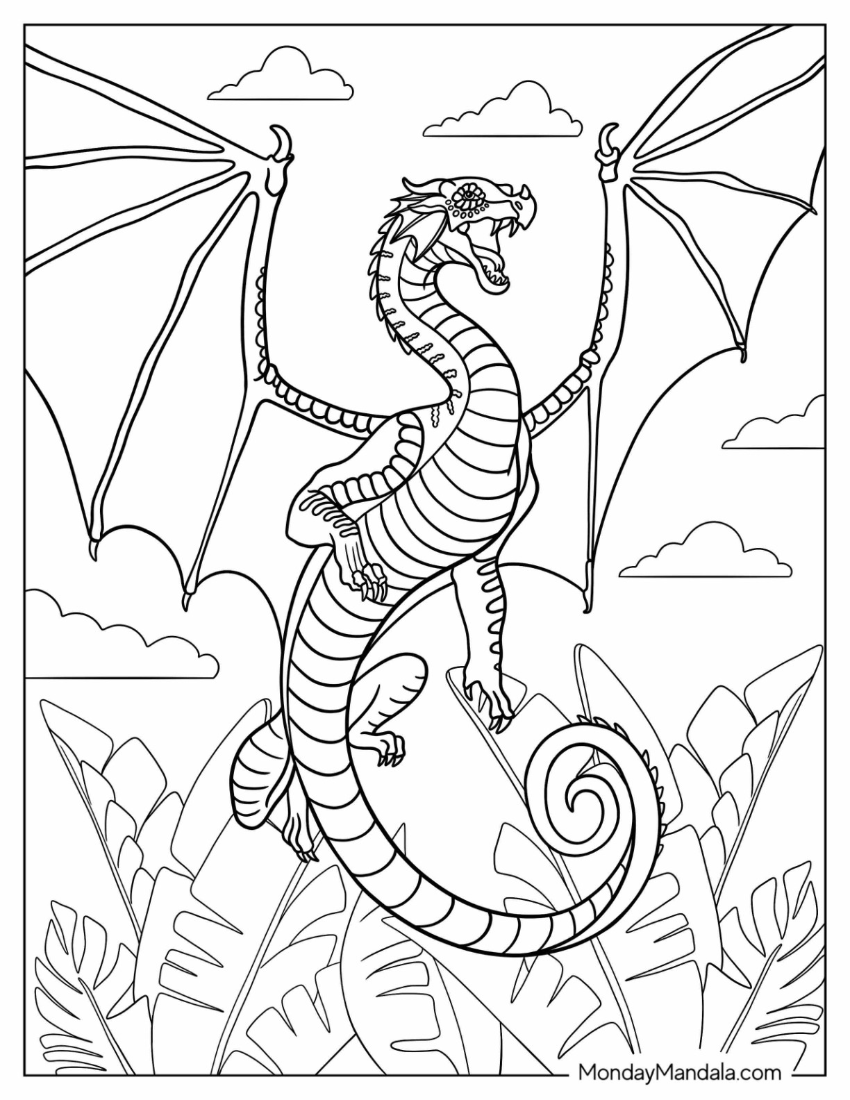 Wings of fire coloring pages free pdf printables