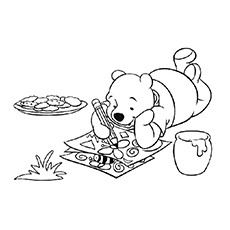 Top free printable cute winnie the pooh coloring pages online