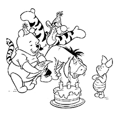 Top free printable cute winnie the pooh coloring pages online