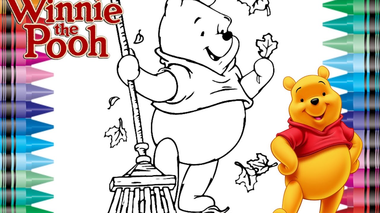 Top free printable cute winnie the pooh coloring pages online