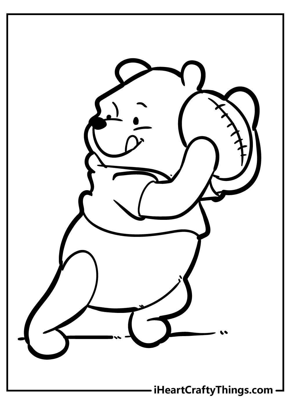 Winnie the pooh coloring pages free printables