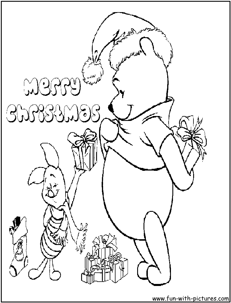 Winnie the pooh and friends coloring pages