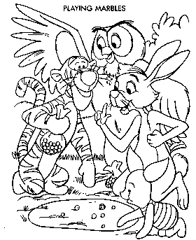 Winnie the pooh coloring pages