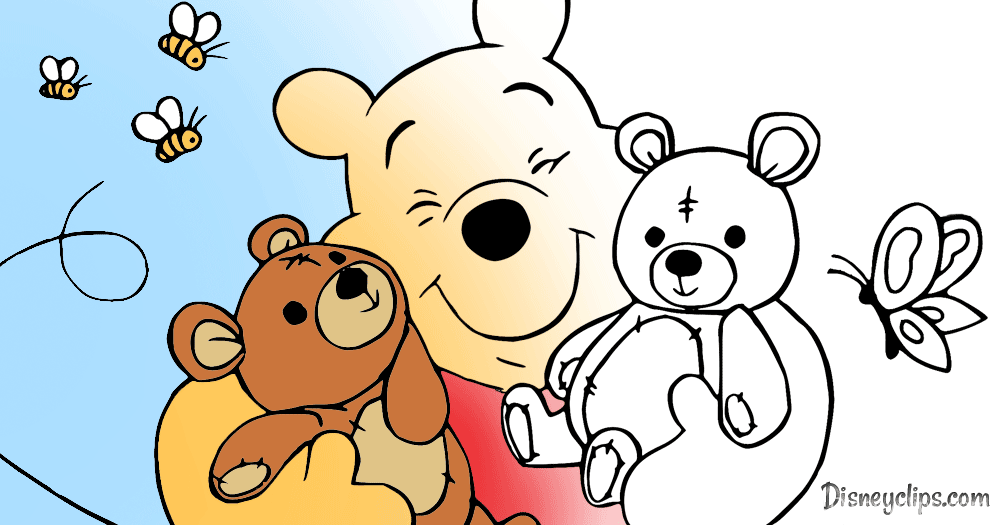 Printable winnie the pooh coloring pages