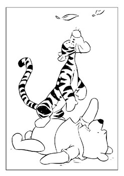 Printable winnie the pooh coloring pages creative learning for children