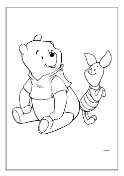 Printable winnie the pooh coloring pages creative learning for children