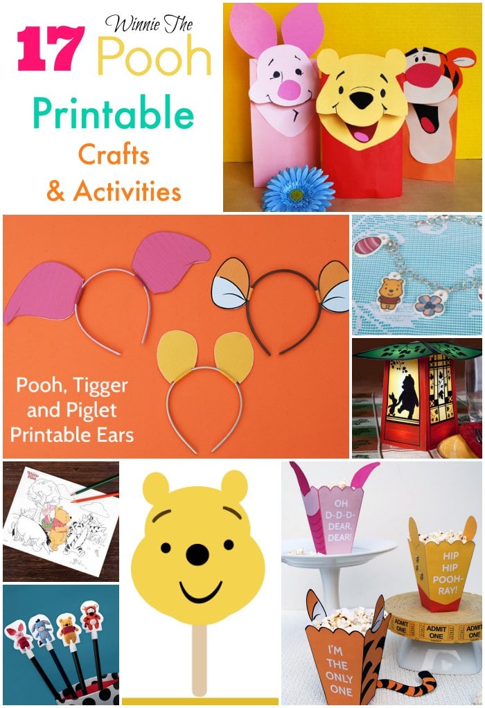 Disneys winnie the pooh springtime with roo inspired printable crafts