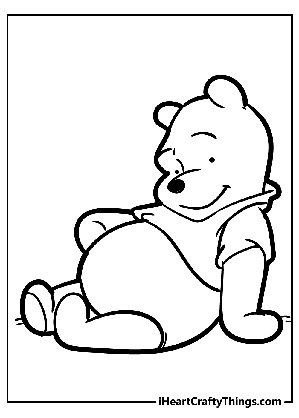 Winnie the pooh coloring pages free printables