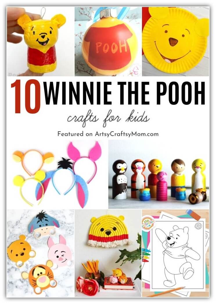 Wonderful winnie the pooh crafts for kids