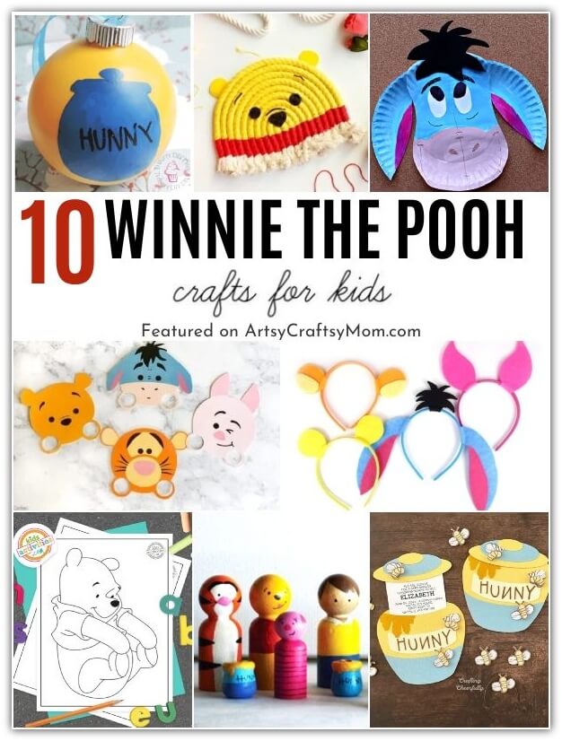 Wonderful winnie the pooh crafts for kids