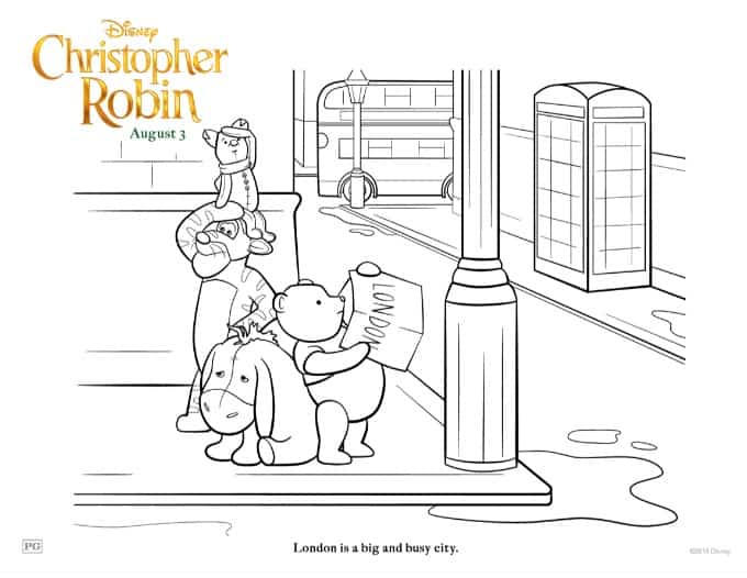 Winnie the pooh coloring pages and activity sheets free printables