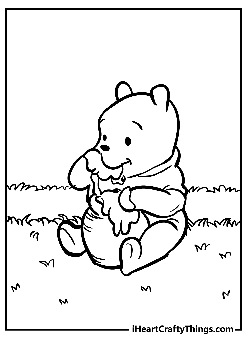 Winnie the pooh coloring pages free printables