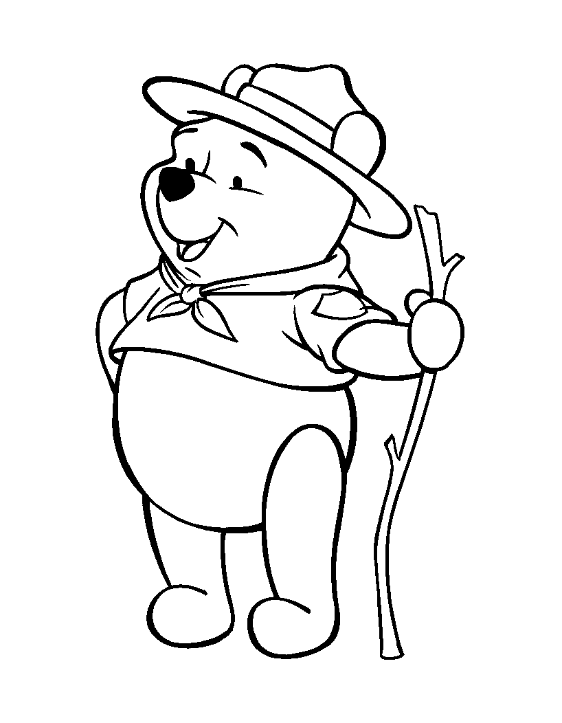 Coloring pages winnie the pooh kids coloring pages