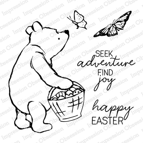 Impression obsession clear stamps pooh easter joy cs â simon says stamp