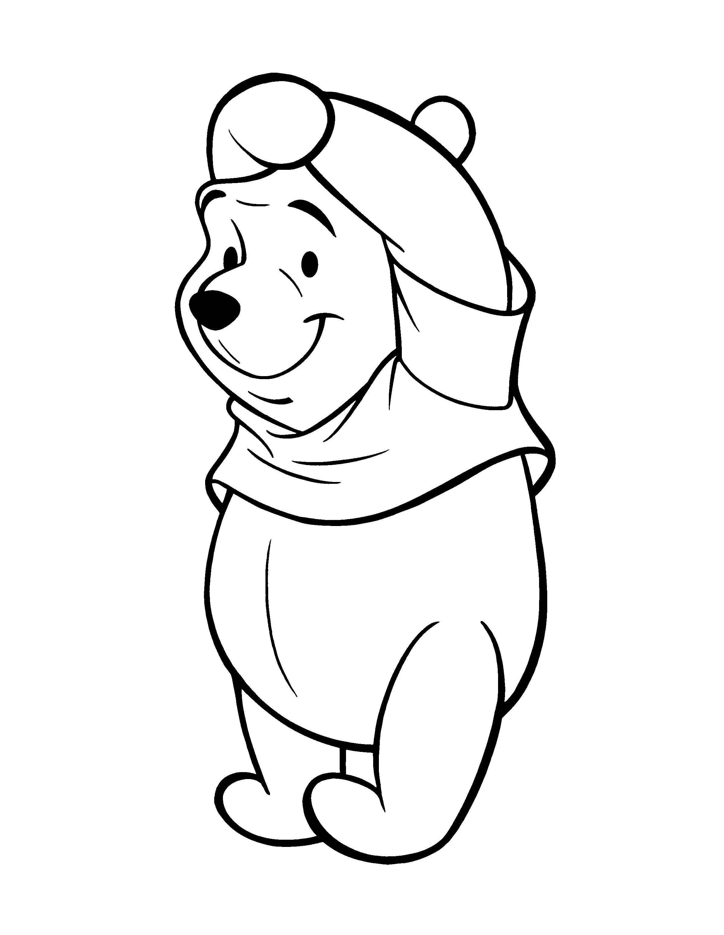 Free printable winnie the pooh coloring pages for kids