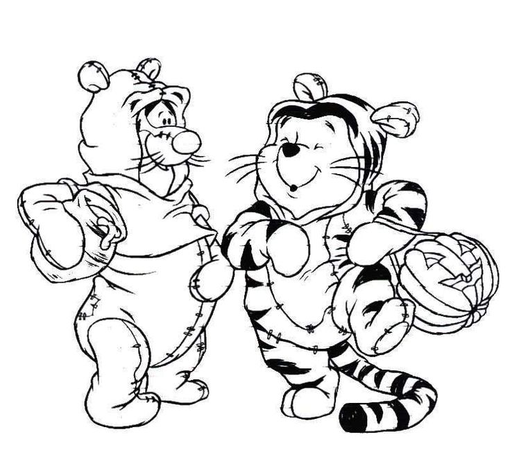 Baby winnie the pooh coloring pages
