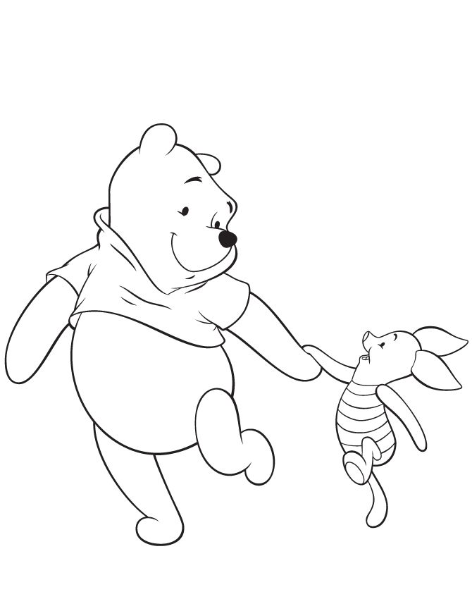 Piglet coloring pages