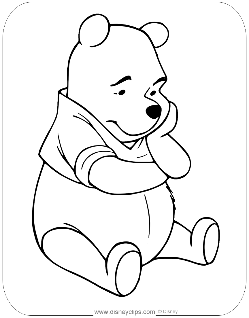 Misc winnie the pooh coloring pages in pdf