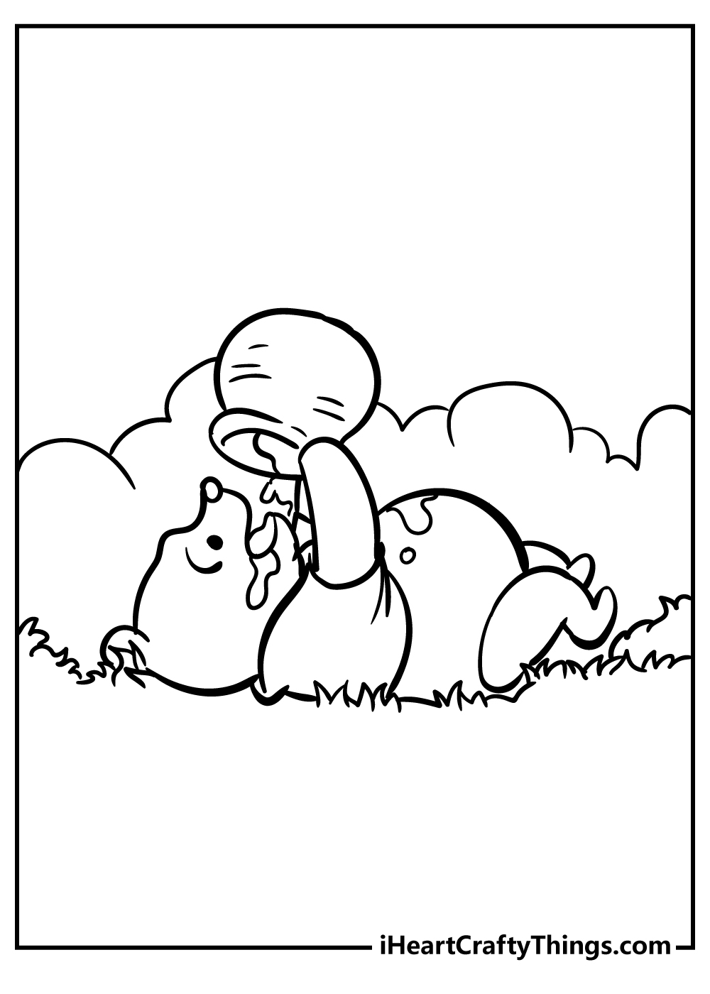 Winnie the pooh coloring pages free printables