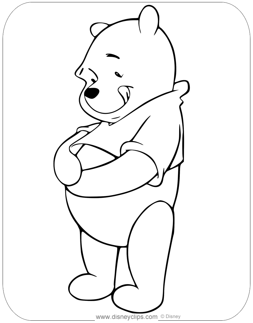 Misc winnie the pooh coloring pages