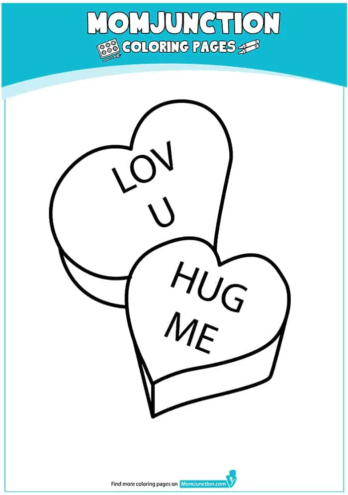 Valentines day coloring pages for free