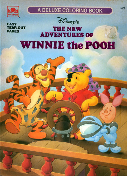 New adventures of winnie the pooh the coloring book coloring books at retro reprints