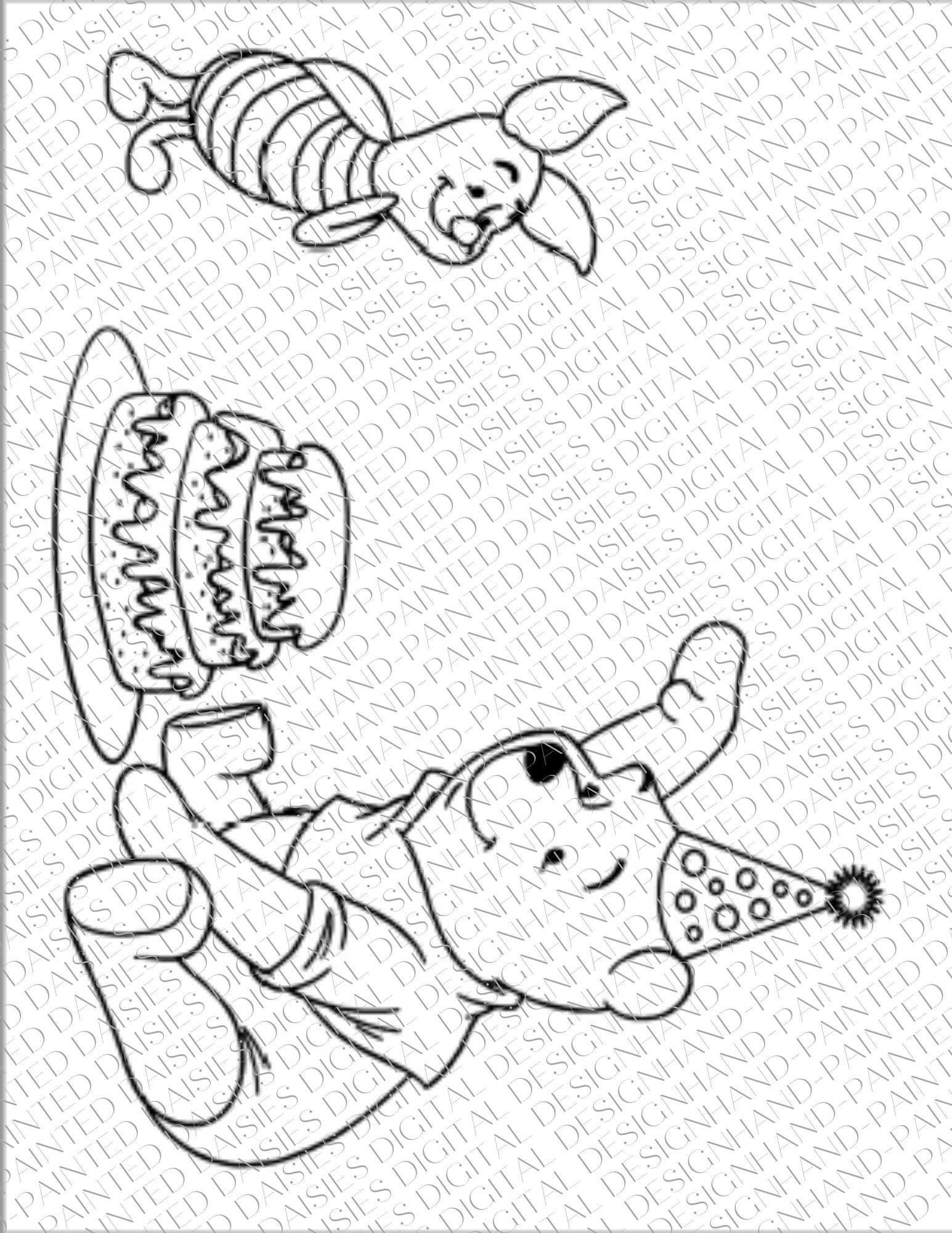 Winnie the pooh coloring pages